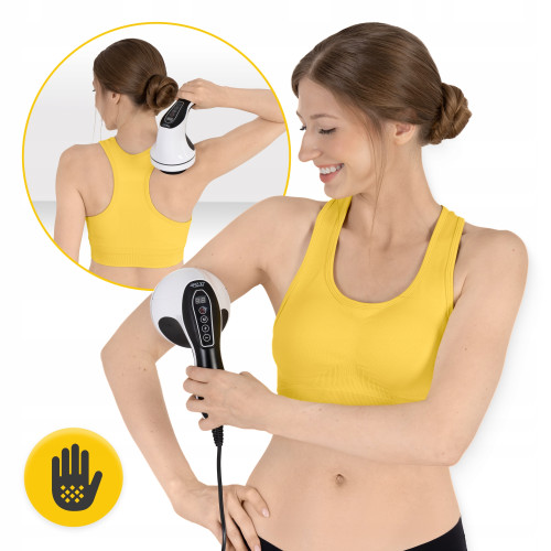 Масажна подушка  4FIZJO Body Shaping 4 в 1 White - фото №5